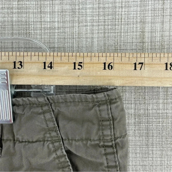 Banana Republic hiking pants Womens Size 8 green roll tab 1584 - Picture 8 of 10